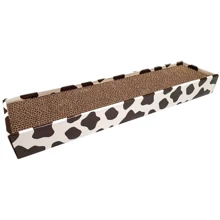 Когтеточка Croci Animalier Cow 48х12х5 см (C6021541): Размеры основания 48х12