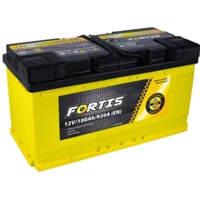 FORTIS 100 Ah/12V (0) Euro (FRT100-00): Ёмкость, Ач 100