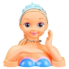 Кукла-манекен для причесок Bambi с аксессуарами голубая (YL428B-3/4(Blue)): Возраст от 3 лет