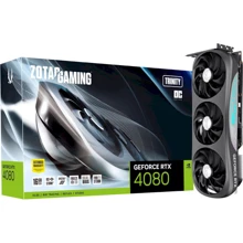 Відеокарта Zotac GAMING GeForce RTX 4080 16 GB Trinity OC (ZT-D40810J-10P): Обсяг пам'яті, Гб 16