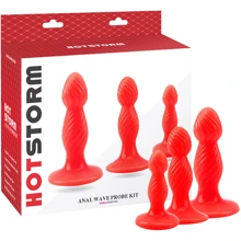 Набор анальных пробок Chisa Hot Storm Anal Wave Probe Kit: Для кого Унисекс
