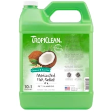 Шампунь Tropiclean Овсяный с экстрактом чайного дерева концентрат 1:10 лечебный для собак 9.5 л (900172): Тип средства Шампуни