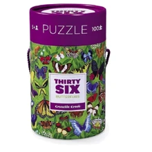 Пазл Бабочки Crocodile Creek Thirty six puzzle (100 деталей): Производитель Crocodile Creek