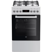 Плита комбінована Beko FSE52322DWD: Тип пристрою комбінована плита