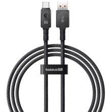 Кабель Baseus USB Cable to USB-C 100W 1m Black (P10355801111-00): Тип USB Cable - USB-C