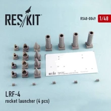 Смоляной набор RESKIT Авиационная пусковая установка ракетного вооружения LRF-4, 4 шт. RS48-0049: Производитель RESKIT