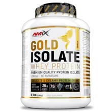 Протеин Amix Gold Whey Protein Isolate 2280 g /76 servings/Vanilla: Вид Сывороточные