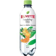 Напиток безалкогольный Buvette Healthy tea Белый чай-абрикос-танжерин сокосодержащий негазированный 0.5 л (4820115402089): Объем, л 0.5