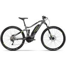 Электровелосипед Haibike SDURO FullNine 4.0, 500Wh 20 s. Deore19 HB YCS 29", рама M, серо-черно-зеленый,2019: Цвет серый