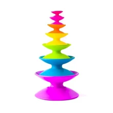 Пірамідка Fat Brain Toys Spoolz Кольорові котушки (FA181-1): Тип пирамидка
