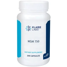 Klaire Labs MSM 750 mg МСМ (метилсульфонилметан) 100 капсул: Тип MSM