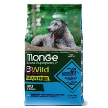 Сухой корм беззерновой Monge Dog Bwild Grain Free для собак с анчоусом 2.5 кг (70004701): Тип Сухой корм