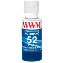 Чернила WWM HP GT52 100г Cyan, для Ink Tank 115/315/319 (H52C): Цвет Cyan