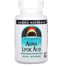 Source Naturals Alpha Lipoic Acid Альфа-ліпоєва кислота 300 мг 60 капсул: Вид Неферментные
