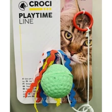 Игрушка для котов Croci Мяч на резинке 4 см (С6098091): Производитель Croci
