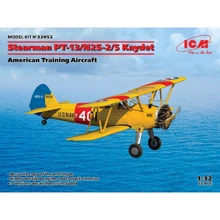 Американский учебно-тренировочный самолет ICM Stearman PT-13/N2S-2/5 Kaydet: Производитель ICM