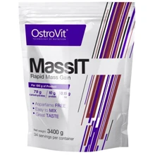 Гейнер OstroVit MassIT 3400 g /34 servings/ Strawberry: Пол Унисекс