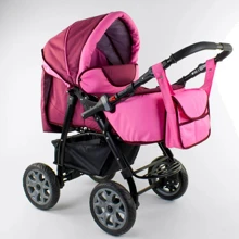 Коляска для дітей Victoria Gold Karina 86-C 41 (1) бордово-рожевий: Тип коляски Коляска-трансформер