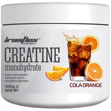 Креатин IronFlex Nutrition Creatine Monohydrate 300 g /120 servings/ Cola Orange: Пол Унисекс