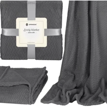 Плед Springos Extra Soft 200x220 см серый (HA7151): Производитель Springos