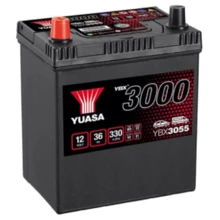 Автомобільний акумулятор Yuasa YBX3055: Ємність, Ач 36