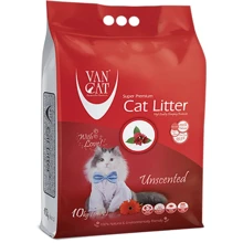 Бентонитовый наполнитель VanCat Natural Классик для кошачьего туалета 10 кг: Вид Глиняный