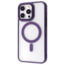 Чехол для iPhone Proove Blur Case with Magnetic Ring Deep Purple for iPhone 15 Pro: Цвет фиолетовый