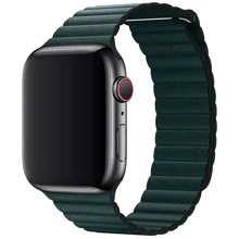 Аксессуар для Watch Fashion Leather Loop Band Forest Green for Apple Watch 38/40/41mm: Производитель Fashion