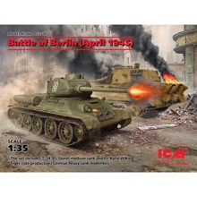 Битва за Берлин ICM (апрель 1945 г.) (T-34-85, King Tiger) (две модели в наборе): Производитель ICM