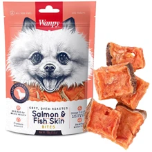 Лакомство для собак Wanpy Soft Salmon & Fish Skin Bites кусочки лосося мягкие 100 г: Производитель Wanpy