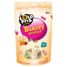 Ласощі Lolopets Mix М бісквітне печиво для собак 350 г (LO-80801): Виробник Lolopets