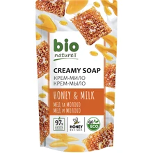 BIO Naturell Крем-мыло мед с молоком дой-пак 460 ml: Назначение Очищение