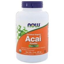 Now Foods Acai Powder, Super Fruit, 3 oz (85 g): Форма выпуска Порошок