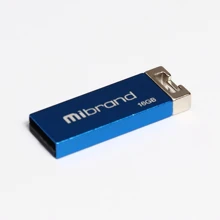 USB-флешка Mibrand 16GB Сhameleon Blue USB 2.0 (MI2.0/CH16U6U): Стандарт USB USB 2.0