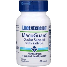 Life Extension MacuGuard Ocular Support 60 Softgels Здоров'я очей: Форма випуску капсули