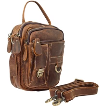 Чоловіча сумка через плече Buffalo Bags коричнева (SHIT1171-brown): Стать Мужской
