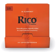 Трость для кларнета RICO RCA0125-B25 Rico by D'Addario - Bb Clarinet #2.5 (1 шт.): Производитель RICO