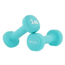 Гантель 4FIZJO 4FJ0197 виниловая 2x1 кг: Вес гантели, кг 2