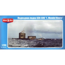 Модель Micro-mir Атомная подводная лодка США SSN-686 "Mendel Rivers" (MM350-015): Производитель Micro-Mir