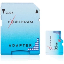 Карта пам'яті eXceleram 32GB microSD Сlass 10 Color series (EMSD0006): Тип карти MicroSDHC