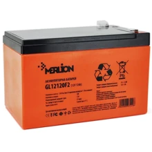 Merlion 12V-12Ah GEL (GL12120F2 GEL): Тип Аккумулятор
