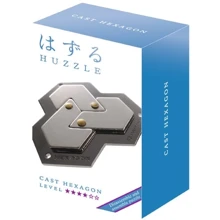 4* Шестиугольник (Huzzle Hexagon) Головоломка из металла: Вид Головоломка