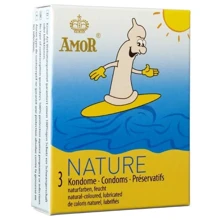 Презервативи Amor Nature, 3 шт: Тип Класичні