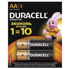 Батарейки Duracell Alkaline AA LR06 MN1500 2 шт (5006199): undefined undefined
