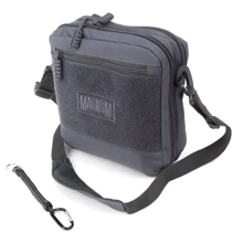 Сумка через плечо Magnum Pocket Organiser 2.5 л темно-серая (POCKET ORGANISER-FRG IR): Пол Унисекс