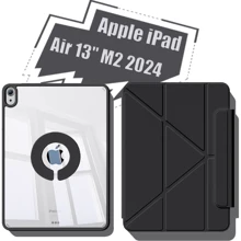 Аксесуар для iPad BeCover Ultra Slim Origami Flex with Pencil mount Black for iPad Air 13 (2024 / 2025) (712980): Колір чорний