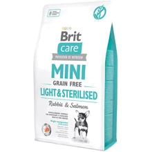 Сухой корм Brit Care Mini Light & Sterilised для взрослых собак миниатюрных пород с кроликом 2 кг (8595602521067): Тип Сухой корм