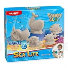 Песок для творчества Paulinda Sandy clay Морская жизнь 300г 5 ед PL-140016: Производитель PAULINDA