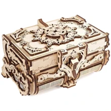 Механічний 3D пазл UGEARS "Антикварна шкатулка" (70089): Вид мистецтво, майстерність, етніка, фентезі