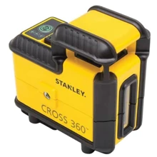 Лазерный построитель плоскостей Stanley STHT77594-1 Cross 360 UA: Дальность действия с приемником, м 25